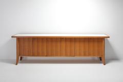 TH Robsjohn Gibbings Mid Century Modern Robsjohn Gibbings Japanese Oak Credenza 1960s - 1051936