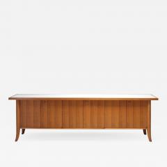 TH Robsjohn Gibbings Mid Century Modern Robsjohn Gibbings Japanese Oak Credenza 1960s - 1052637