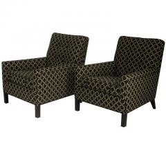 TH Robsjohn Gibbings Pair of Lounge Chairs by T H Robsjohn Gibbings 1954 for Widdicomb - 569522