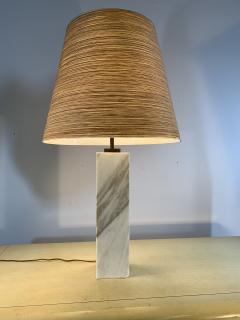 TH Robsjohn Gibbings T H ROBS JOHN GIBBINGS MARBLE LAMP FOR HANSEN - 1057270
