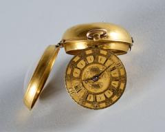THE MIFFLIN LARGE FAMILY GOLD POCKET WATCH BY THOMAS TOMPION OF LONDON - 2619367