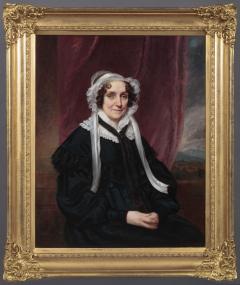 THE SAMUEL AND ELIZABETH BRIDGHAM BED AND PORTRAITS - 4584971