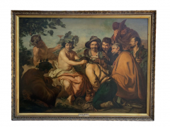 THE TRIUMPH OF BACCHUS AFTER VELAZQUES OIL ON CANVAS - 3565766