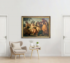 THE TRIUMPH OF BACCHUS AFTER VELAZQUES OIL ON CANVAS - 3565784