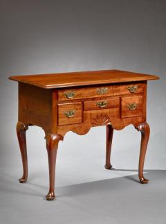 THE WALKER FAMILY QUEEN ANNE LOWBOY WITH FAN CARVED SKIRT - 3027524