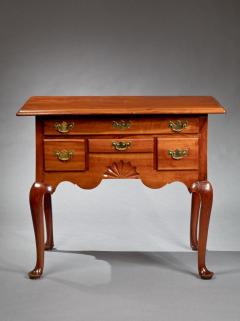 THE WALKER FAMILY QUEEN ANNE LOWBOY WITH FAN CARVED SKIRT - 3027525