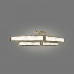 THR28 Rock Crystal Semi Flushmount By Phoenix - 4436403