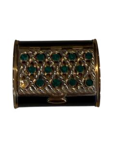 THREE BEJEWELED ART DECO COMPACTS - 4488100