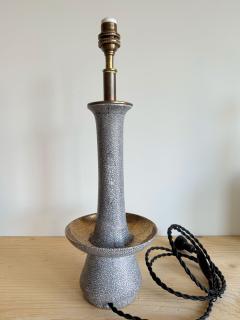 TIERED TEXTURED CERAMIC LAMP - 4123823