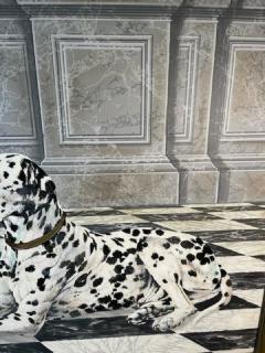 TRIO OF DALMATIANS MODERN GUSTAVIAN PAINTING - 2257533