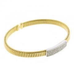 TUBOGAS PAV DAIMOND CUFF BRACELET - 2768533