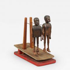 TWO ARTICULATED DANCING FIGURES - 2701111