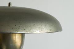 Table Lamp in Patinated and Chrome Plated Brass 1950s - 4582529