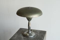 Table Lamp in Patinated and Chrome Plated Brass 1950s - 4582532