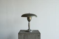 Table Lamp in Patinated and Chrome Plated Brass 1950s - 4582542