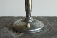Table Lamp in Patinated and Chrome Plated Brass 1950s - 4582544