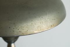 Table Lamp in Patinated and Chrome Plated Brass 1950s - 4582594
