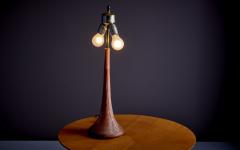 Table Lamp with Paper Shade by Marianne Koplin Germany 1970s - 3231518