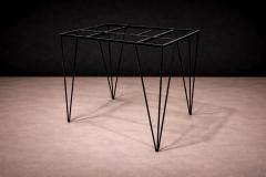 Table in Hardwood Iron Unknown 1950s - 4550844