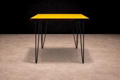 Table in Hardwood Iron Unknown 1950s - 4550850