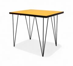 Table in Hardwood Iron Unknown 1950s Lot 510 - 4336053