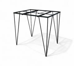 Table in Hardwood Iron Unknown 1950s Lot 510 - 4336058