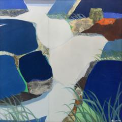 Tadashi Asoma The Mountain Stream an Original Painting by Tadashi Asoma - 200589