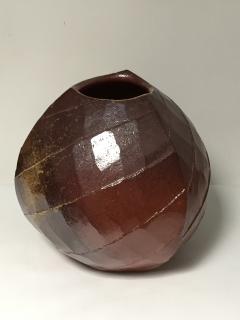 Tadashi Nishihata Large rounded triangular Tamba vessel by Nishihata Tadashi - 1918294