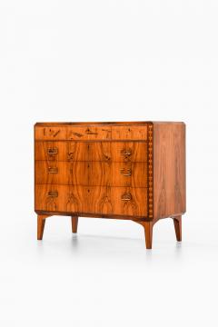 Tage Lindgren Bureau in Rosewood and Brass by Tage Lindgren 1954 - 4378237