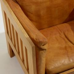Tage Poulsen Pair of Oak Lounge Chairs by Tage Poulsen - 434215