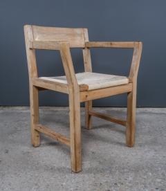 Tage Poulsen Pair of Tage Poulsen c1970 Solid Pine Woven Papercord Chairs GM Mobler - 2298769