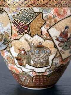 Taizan Yohei Fine and Rare Miniature Satsuma Vase by Taizan Yohei - 2813789