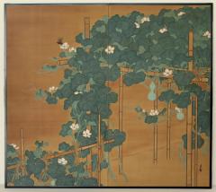 Takami K ho Flowering Gourds and Insect 1920s - 4616874
