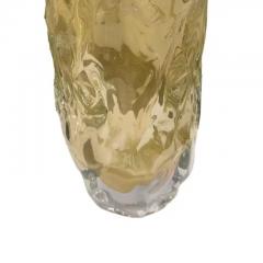 Tall Abstract Murano Sommerso Burri Vase - 3936257