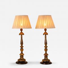 Tall Fluted Italian Lamps - 4568817