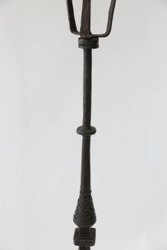 Tall Forged Iron Floor Lamp - 1447436