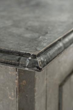 Tall Gray Painted Swedish Buffet - 4125099