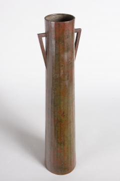 Tall Japanese Bronze Vase - 1714367