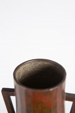 Tall Japanese Bronze Vase - 1714376