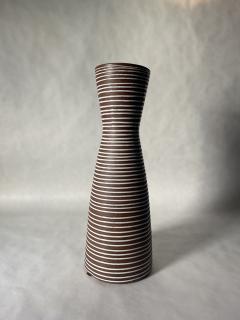 Tall Mid Century Painted Vase - 4183382