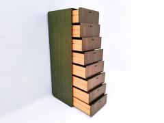 Tall Mid Century Wooden Chest of Drawers by Derk Jan de Vries - 2523024