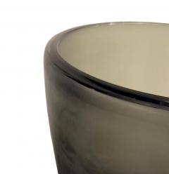 Tall Murano Smoke Glass Vase - 4593416