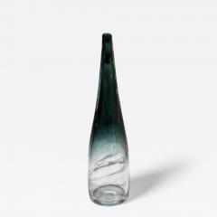 Tall Smoky Murano Glass Vase - 4374466