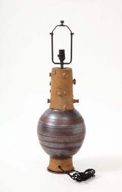 Tall Studio Pottery Lamp - 1999942