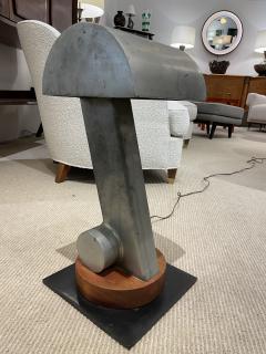 Tall modernist lamp in the style of Jacques Le Chevallier  - 3806527