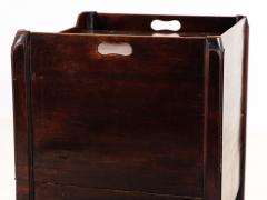 Tambour Front Side Table or Potcupboard with Gallery Top - 3920750