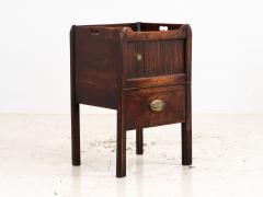 Tambour Front Side Table or Potcupboard with Gallery Top - 3920752