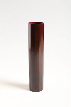 Tanabe Chikuunsai II Cylindrical Flower Basket with Small Handles 1980s - 3354689