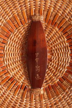 Tanabe Chikuunsai II Fulling Mallet Flower Basket 1983 - 3354678