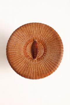Tanabe Chikuunsai II Fulling Mallet Flower Basket 1983 - 3354679